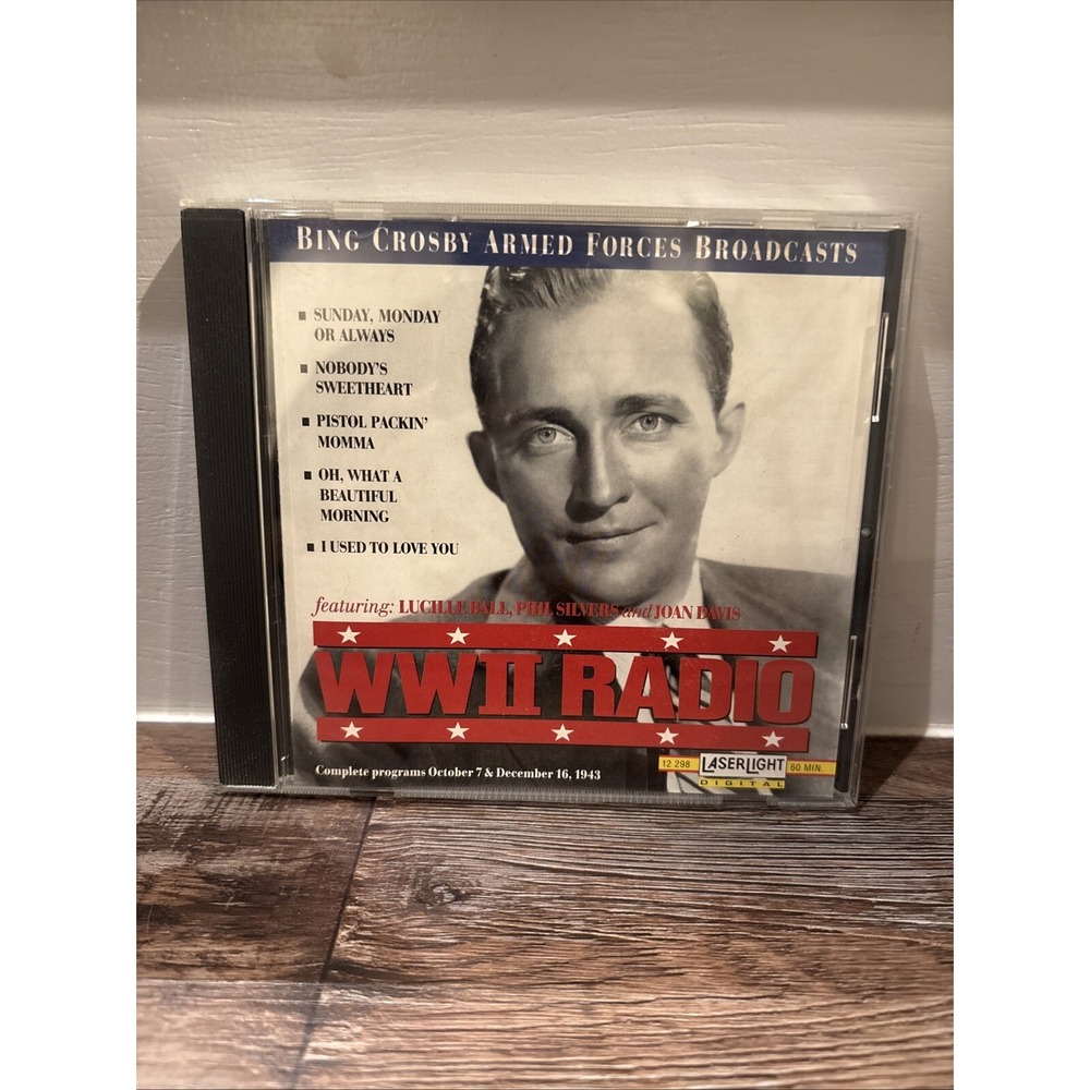 WWII Radio Broadcast October 7, 1945 and December 16, 1943 by Bing Crosby...